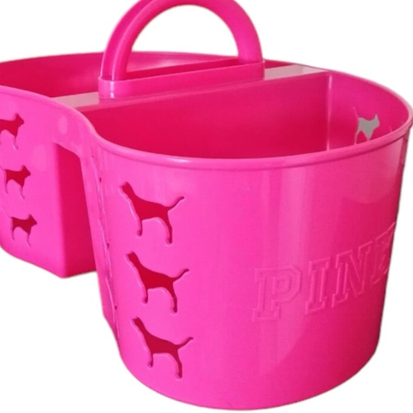 ❌❌SOLD❌❌❌VICTORIA’S SECRET PINK DOG HTF SHOWER/BATH CADDY - Picture 2 of 4